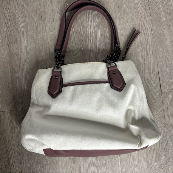 Simply Vera Wang Handbag Satchel Purse - Floral 14” x 9” - Picture 3 of 8